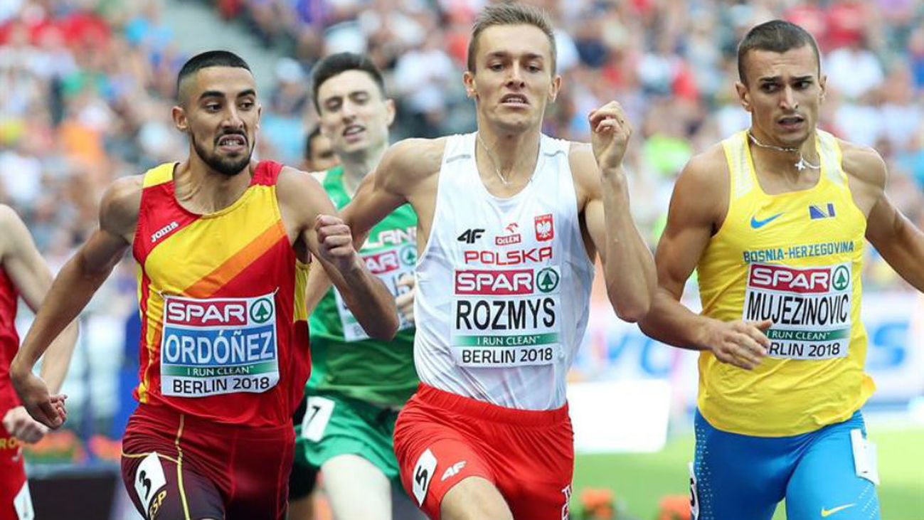 Ordóñez, De Arriba y Andújar, a semifinales de 800