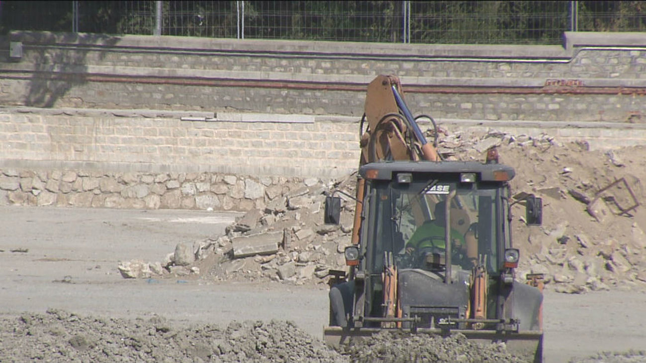 Las obras del lago de la casa de Campo terminan en noviembre