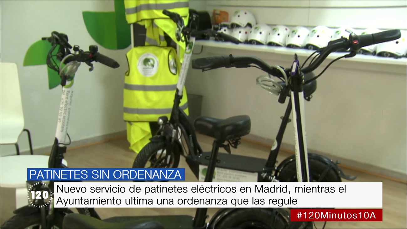 Los patinetes eléctricos: sin regulación y generando debate entre los madrileños
