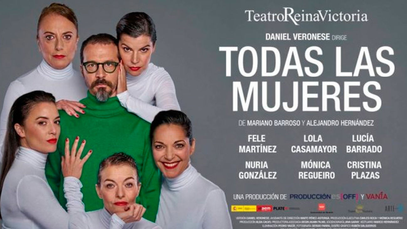 “Todas las mujeres” en el teatro Reina Victoria