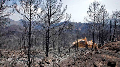 Incendio de Lluntxent: vuelven a casa los 2600 evacuados