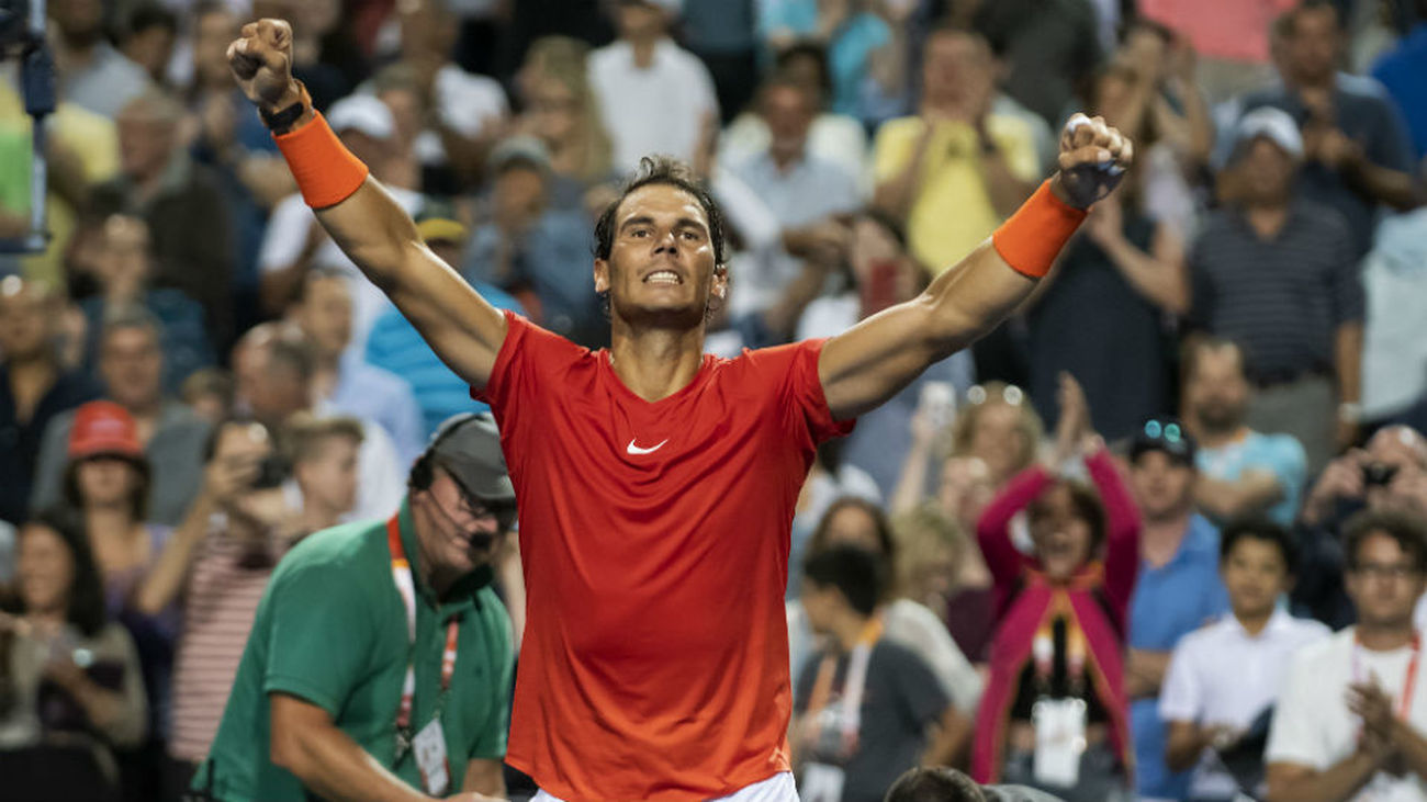 Nadal se impone a Cilic y pasa a semifinales en el Masters 1000 de Toronto