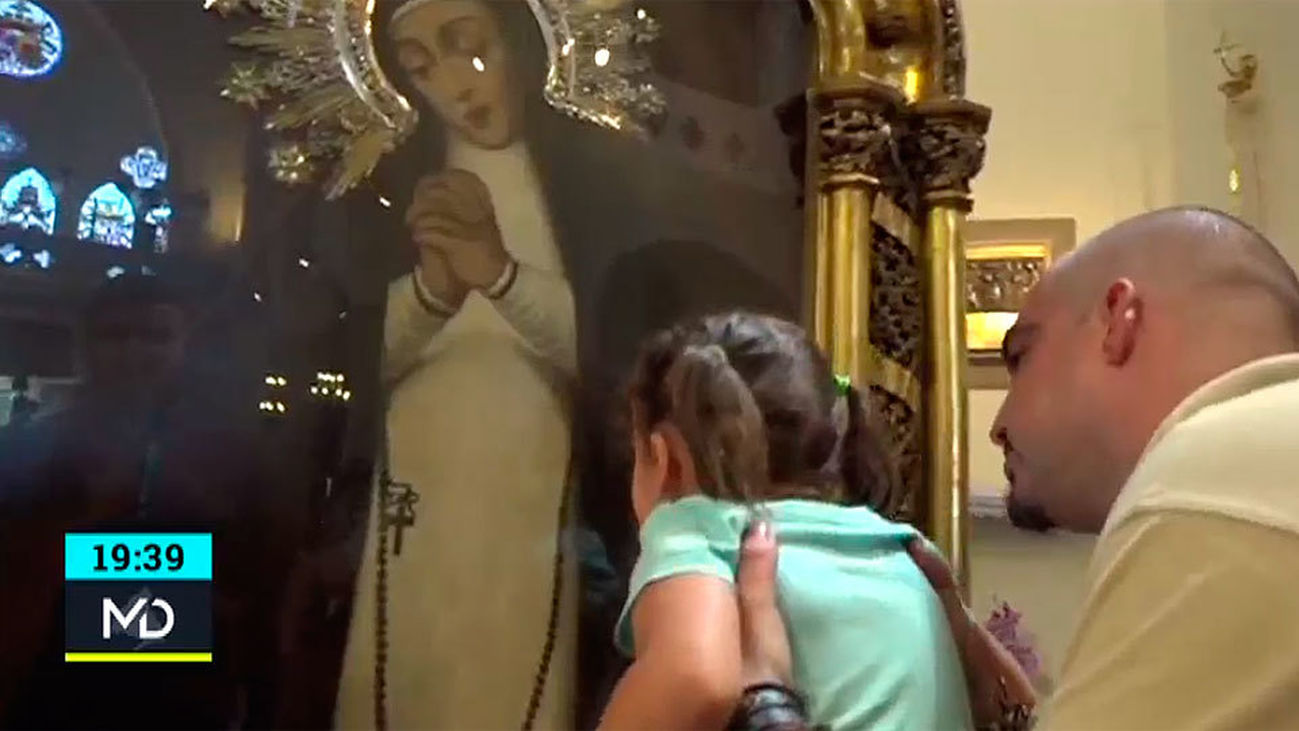 Las mujeres embarazadas se encomiendan a la Paloma