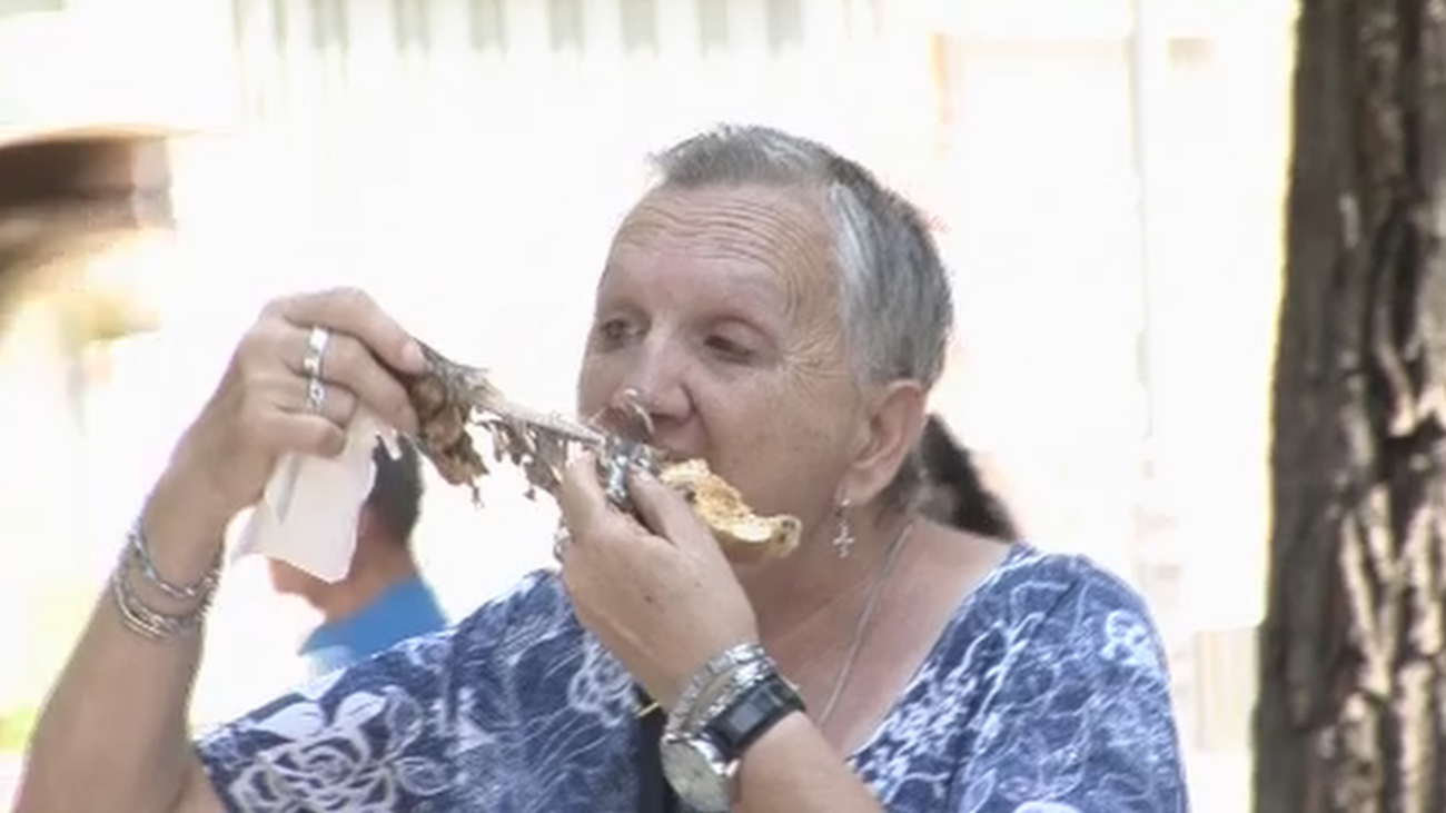 Sardinada popular en Leganés