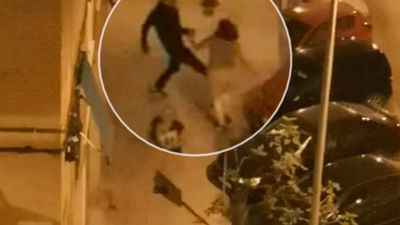 Imágenes en exclusiva de la brutal agresión a una mujer en San Fernando de Henares