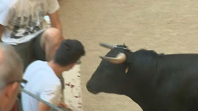Cuatro heridos durante el primer encierro de Leganés, uno de ellos grave