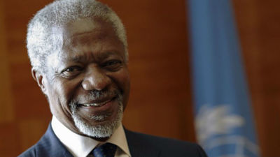 Muere a los 80 años el ex secretario general de la ONU, el ghanés Kofi Annan