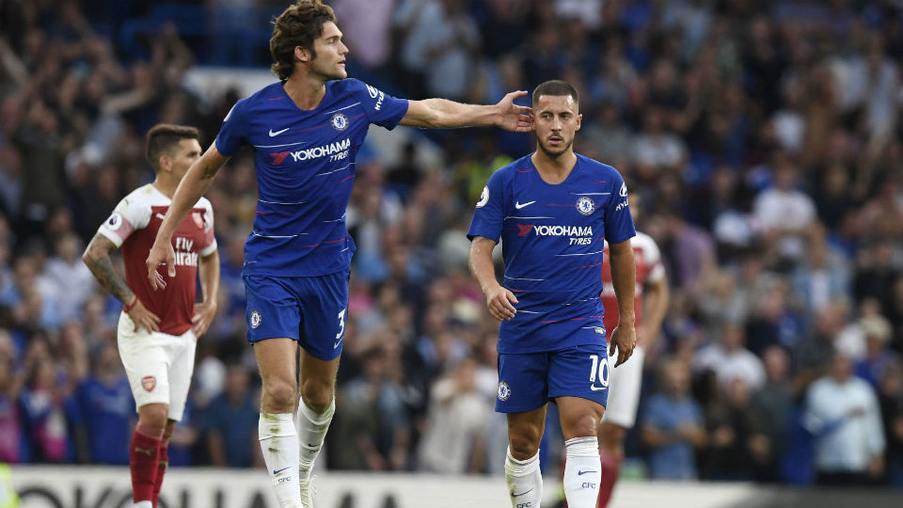 Hazard dice que por ahora no irá al Madrid y que está feliz en el Chelsea