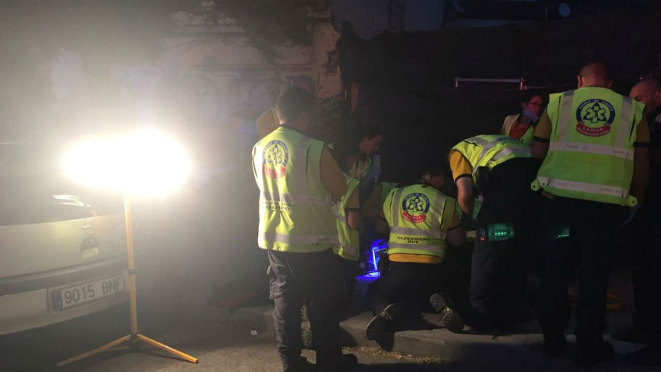 Herido grave por arma blanca un hombre de 31 años en Puente de Vallecas