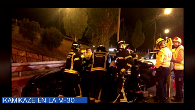 Así fue la persecución al kamikaze que circulaba en sentido contrario por la M-30