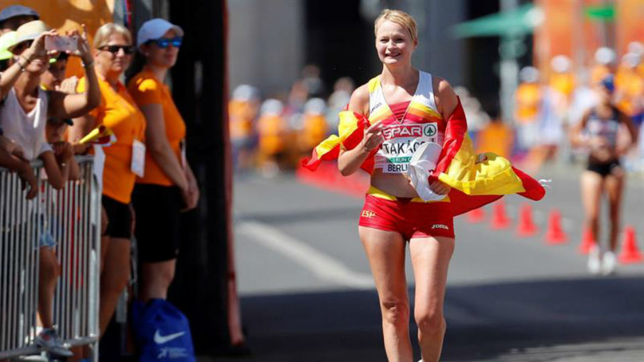 Entevista a Julia Takacs: "El bronce es la guinda del pastel de mi mejor temporada"