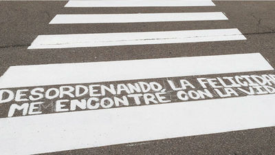 Madrid llena de poesía sus pasos de cebra