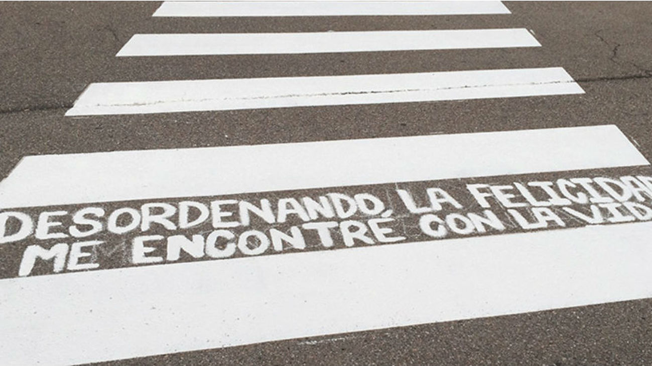 Madrid llena de poesía sus pasos de cebra