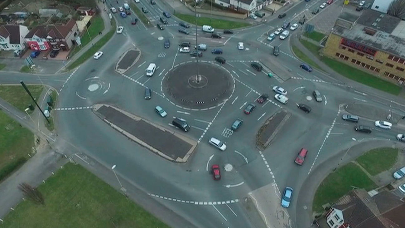 Los accidentes mortales en las rotondas se dispara en los últimos años