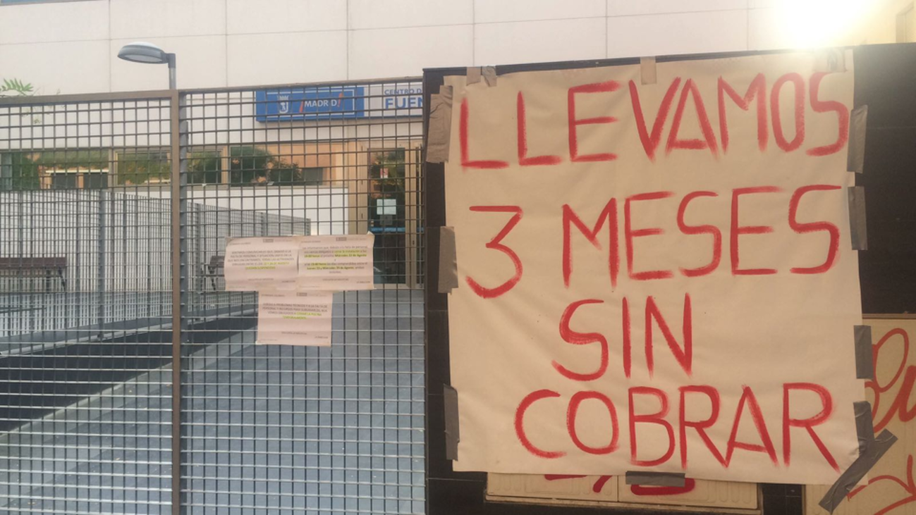 Casi 4 meses sin cobrar en el Centro Deportivo de Fuente del Berro