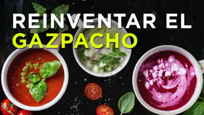 Preparamos un gazpacho de frutas