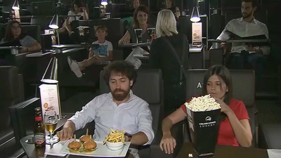 Una sala de cine de lujo