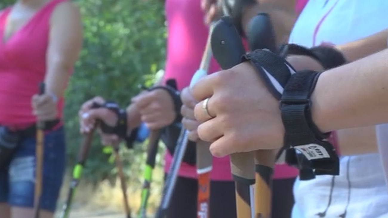 La moda del nordic walking