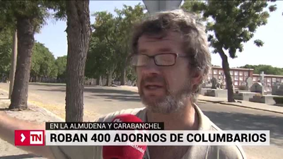 Robos en los cementerios de Carabanchel y la Almudena