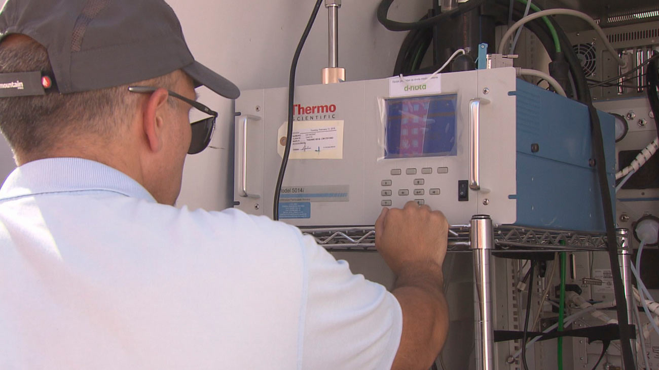 Miden la calidad del aire de Pinto para detectar si es nocivo para la salud