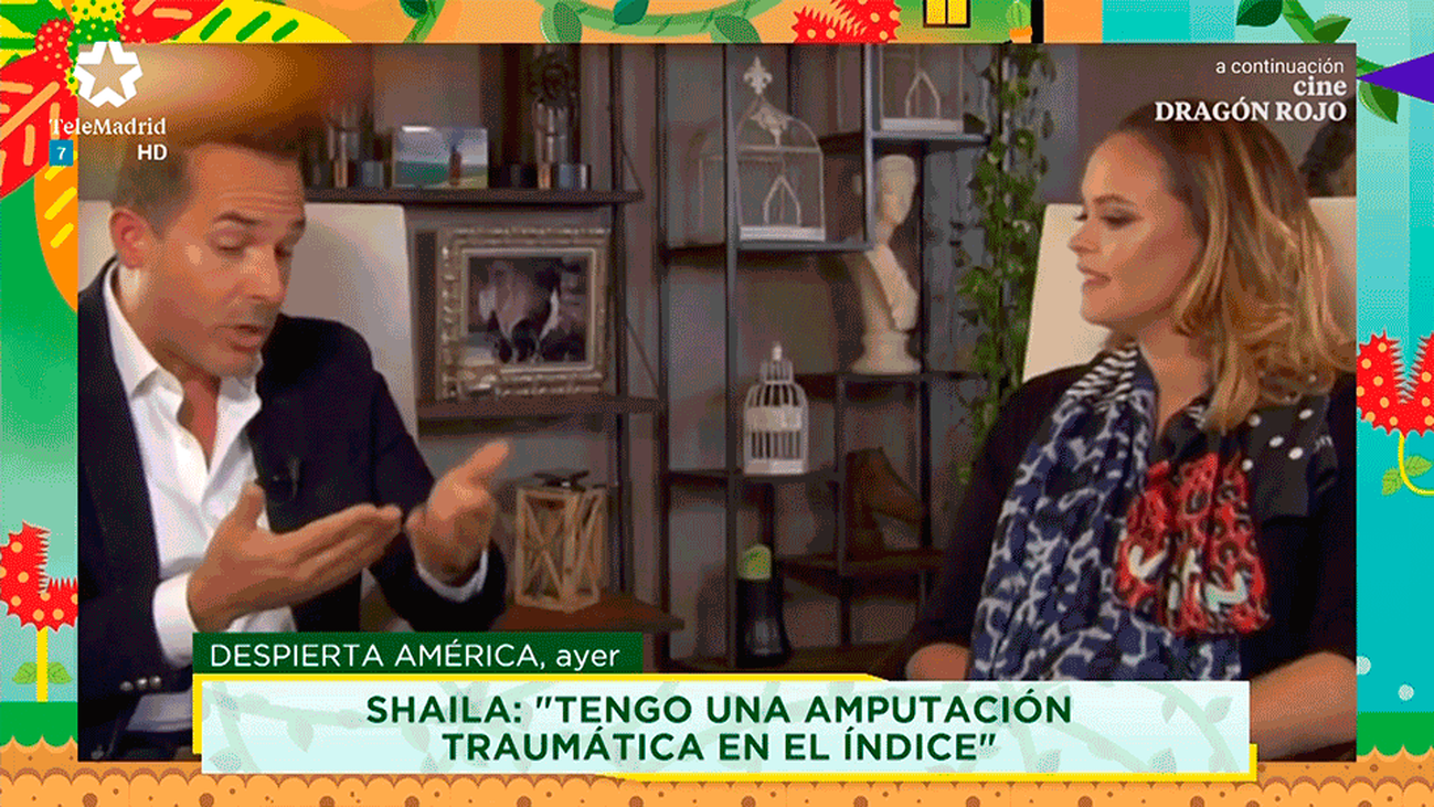 Shaila Dúrcal reaparece tras su accidente