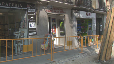 Las obras de señalización afectan a las ventas en el centro de Madrid