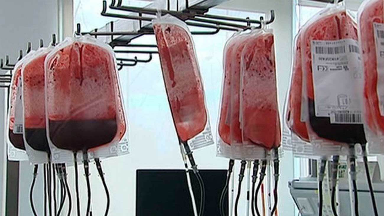 Donación de sangre. Archivo