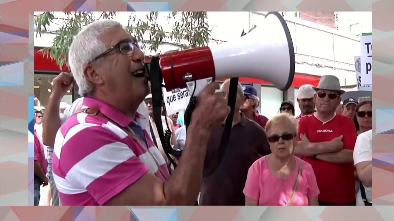 Los pensionistas, en lucha por las mejoras de las pensiones: "Vamos a seguir reclamando"