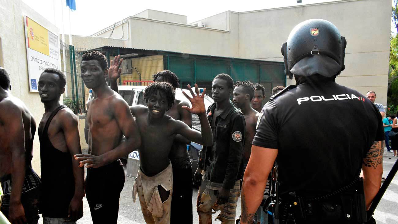 Inmigrantes en Ceuta