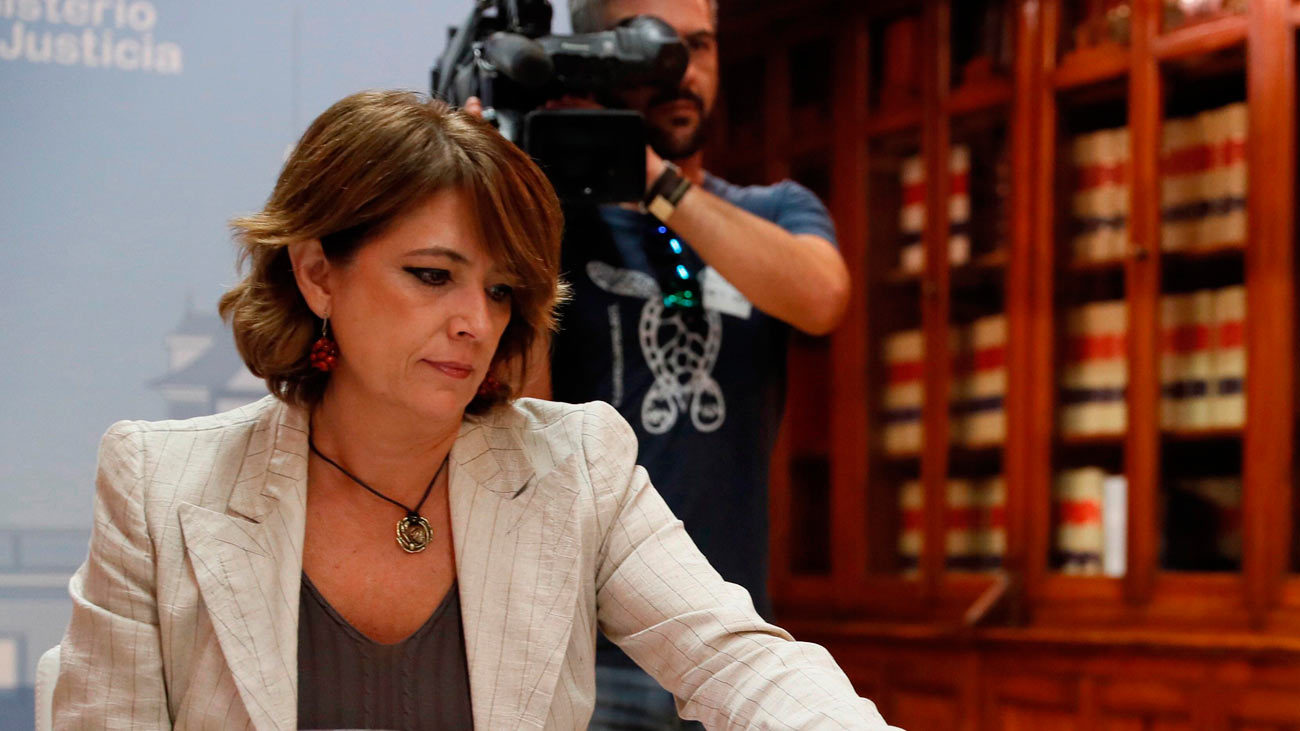 La ministra de Justicia, Dolores Delgado