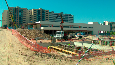 Colegio Valdebebas: Aulas habilitadas en el comedor