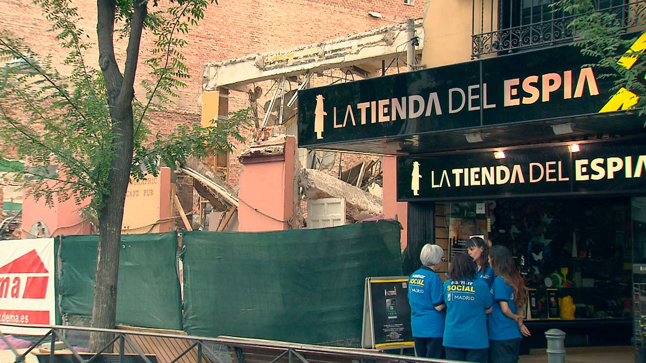 Los vecinos de la calle Alcalá ya pueden volver a sus casas