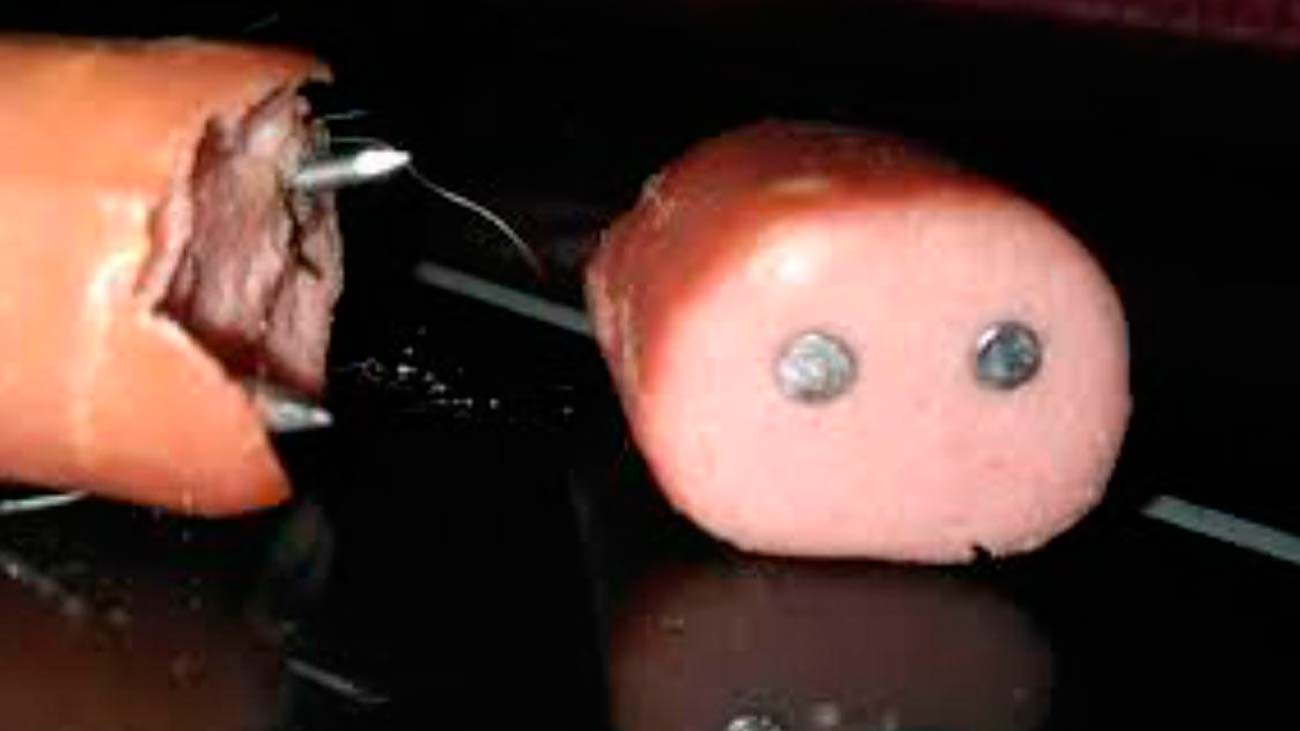 La policía alerta sobre la aparición de salchichas con clavos en varios parques de Madrid