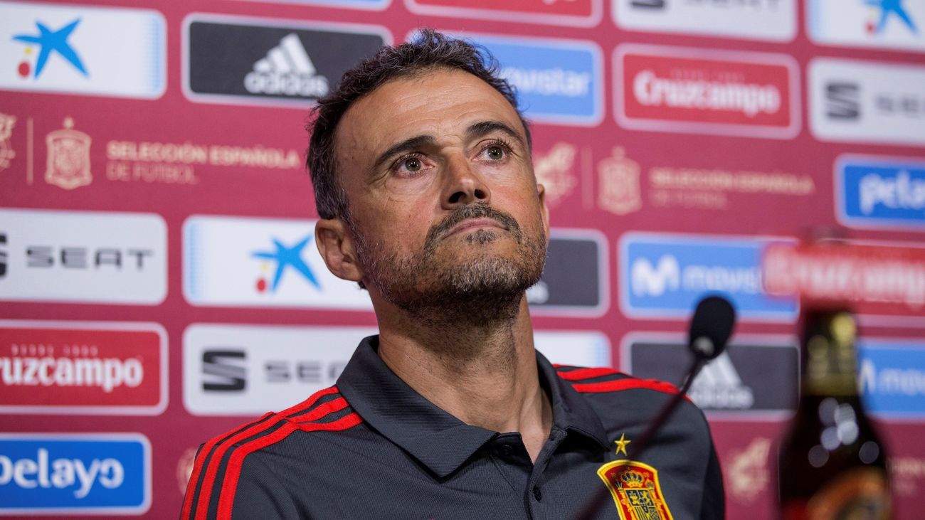 El seleccionador español, Luis Enrique