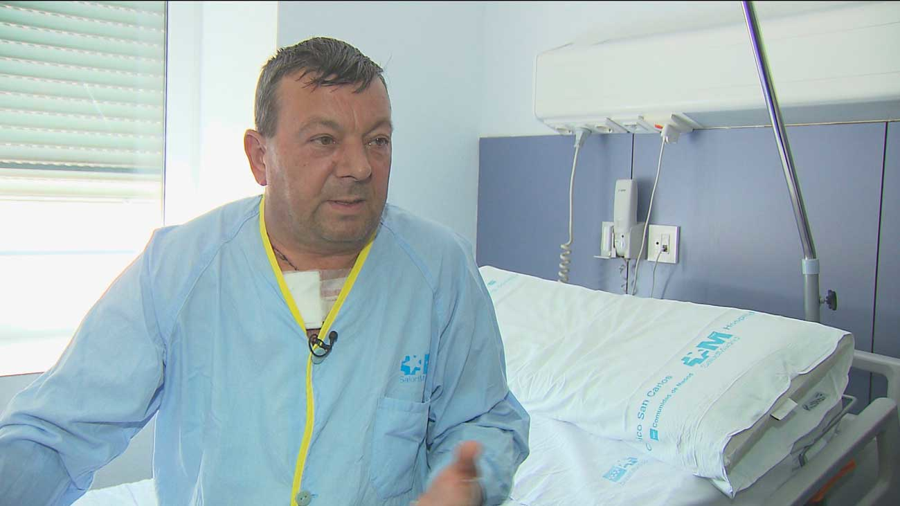 George, el taxista apuñalado, reconoce que tiene miedo