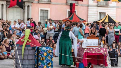 El mercado medieval de Boadilla hace sitio a productos de la localidad