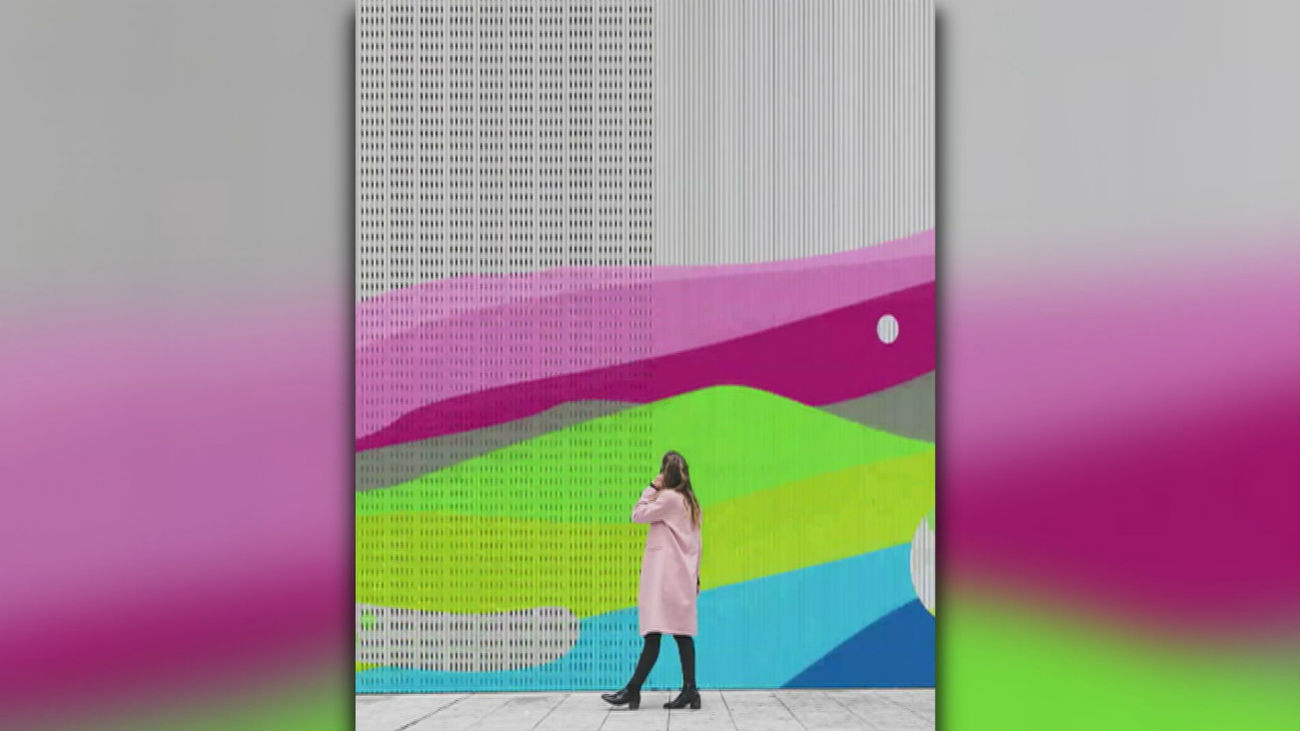 Madrid convertido en un GIF