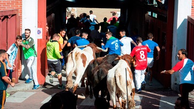 Nueve heridos leves en el último encierro de San Sebastián de los Reyes