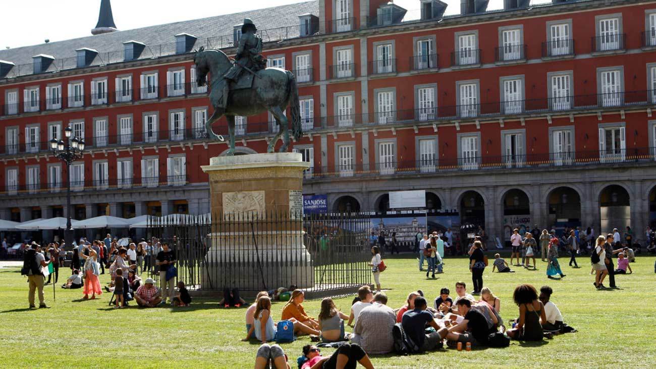 Plaza Mayor de Madrid. Archivo EFE