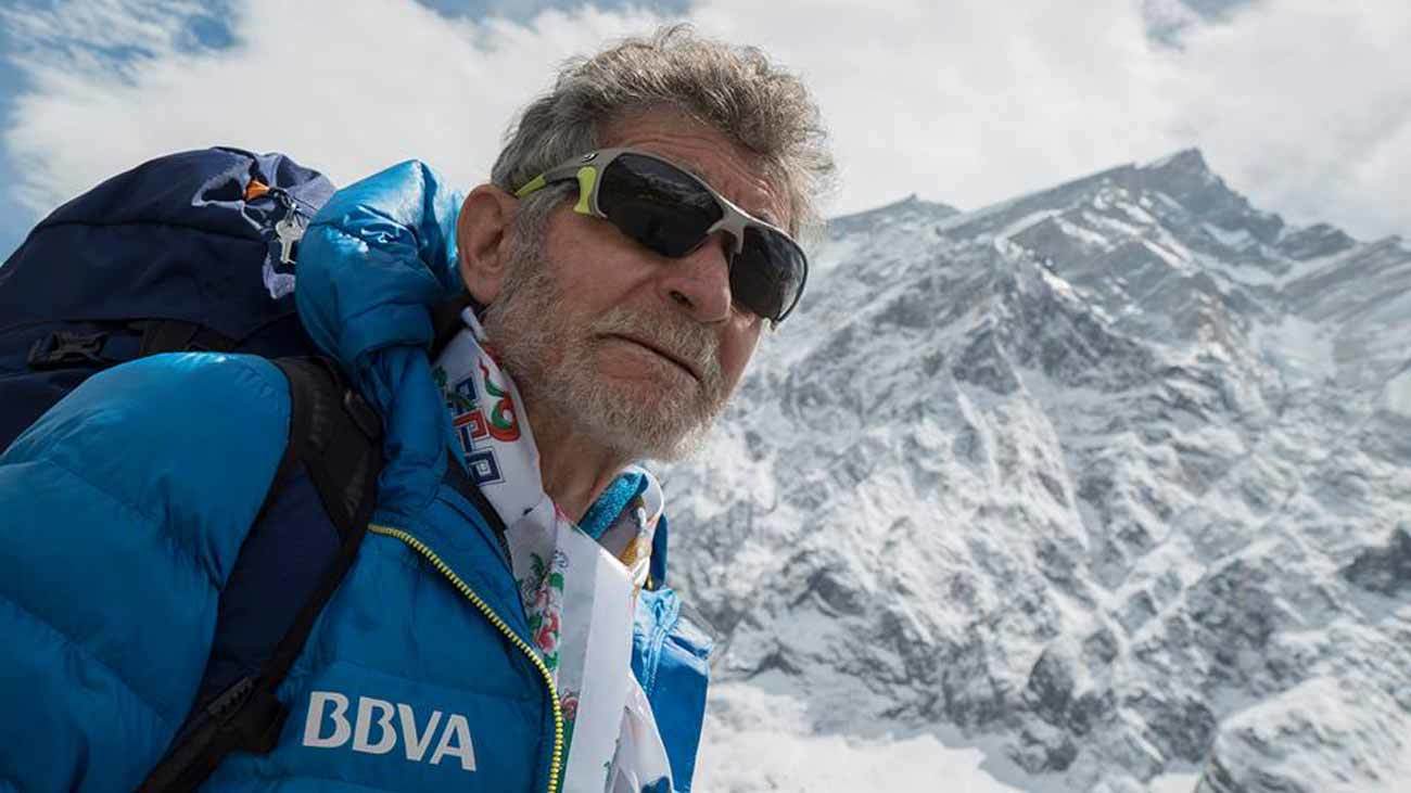 El alpinista abulense Carlos Soria