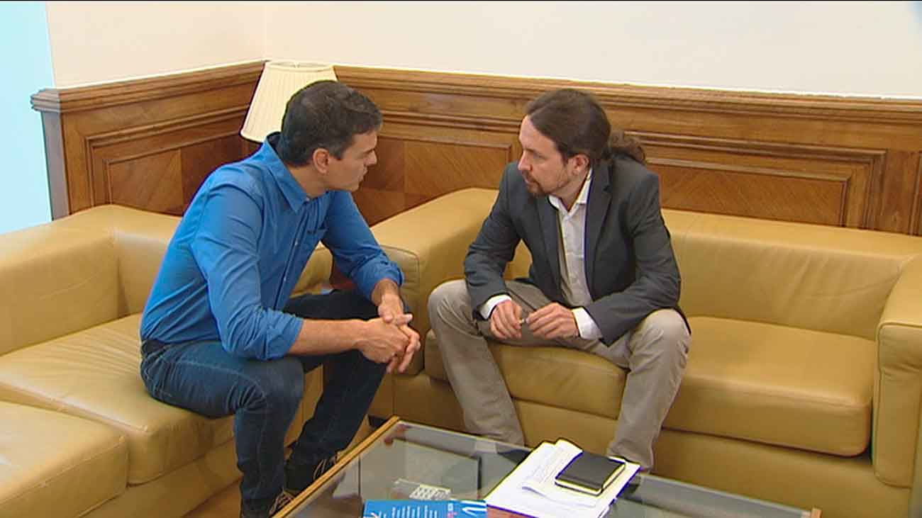 Iglesias anuncia un acuerdo para la subida del IRPF a las rentas de 10.000 euros mensuales