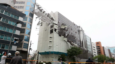 El tifón Jebi golpea con violencia el oeste de Japón