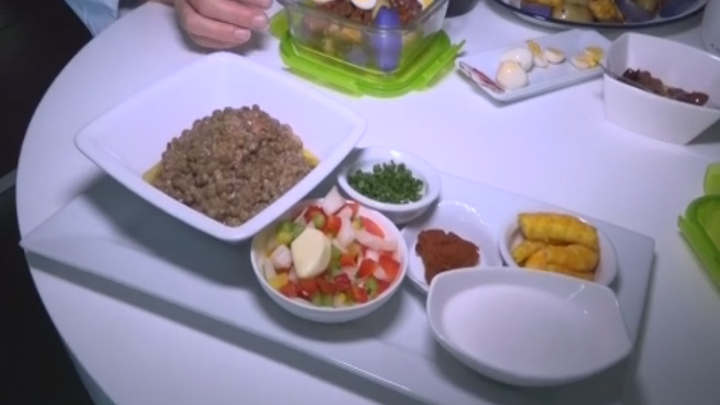 Lentejas cocidas al curry tailandés