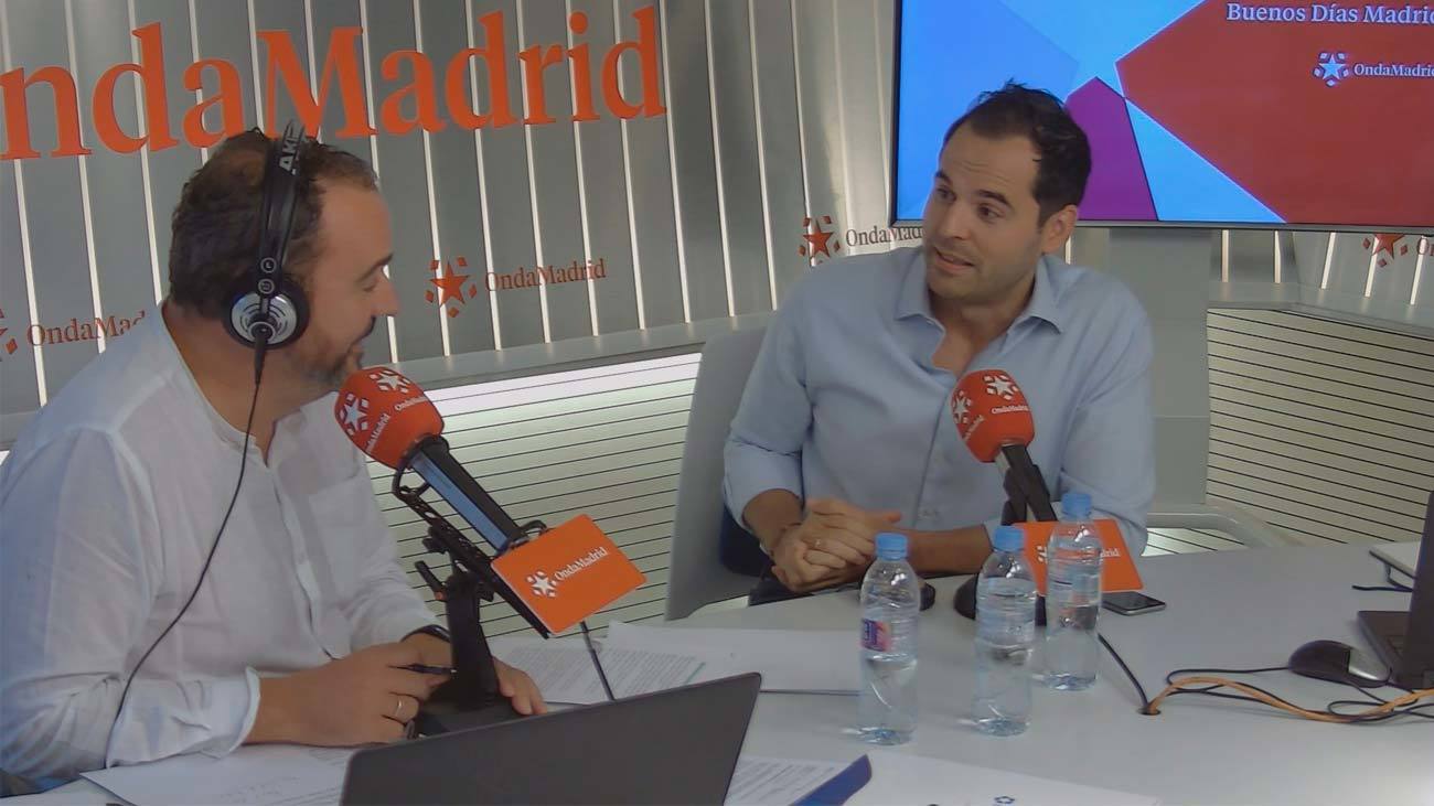 Ignacio Aguado, portavoz de Ciudadanos en la Asamblea de Madrid.