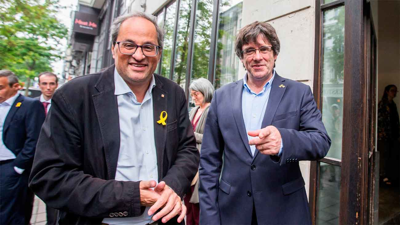Torra no descarta abrir prisiones y dice que llegará tan lejos como Puigdemont