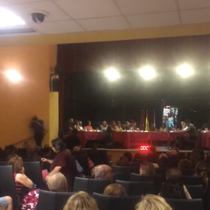 Quejas en el pleno de Usera contra Rommy Arce