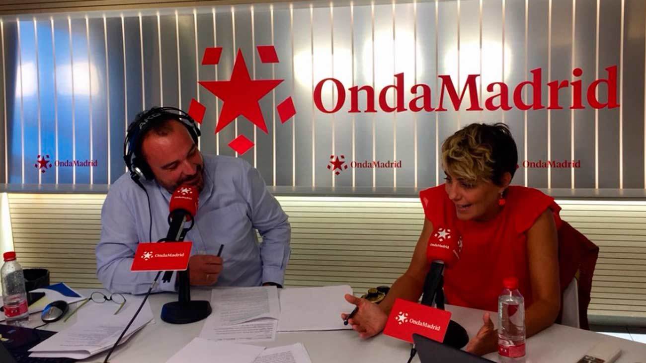 Entrevista a Lorena Ruiz Huerta en Onda Madrid