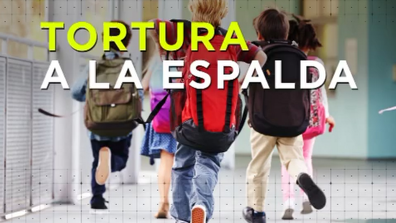 8 de cada 10 escolares lleva mochilas con exceso de peso