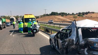 Un conductor fallecido en un accidente en la A5