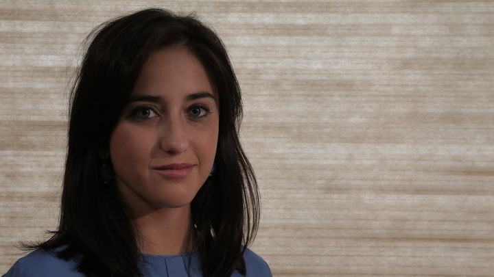 Noelia Cañas, reportera